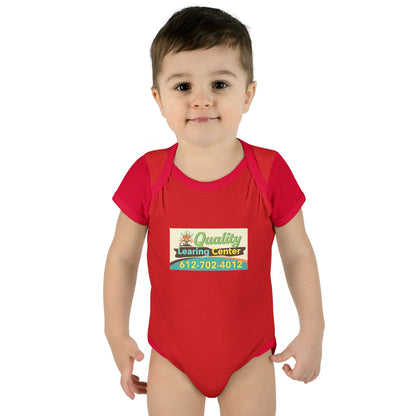 Quality Learing Center Baby Onesie