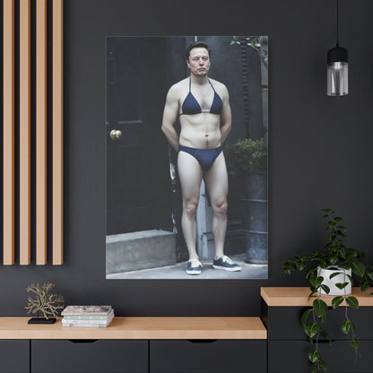 Sexy Elon Canvas Wall Art