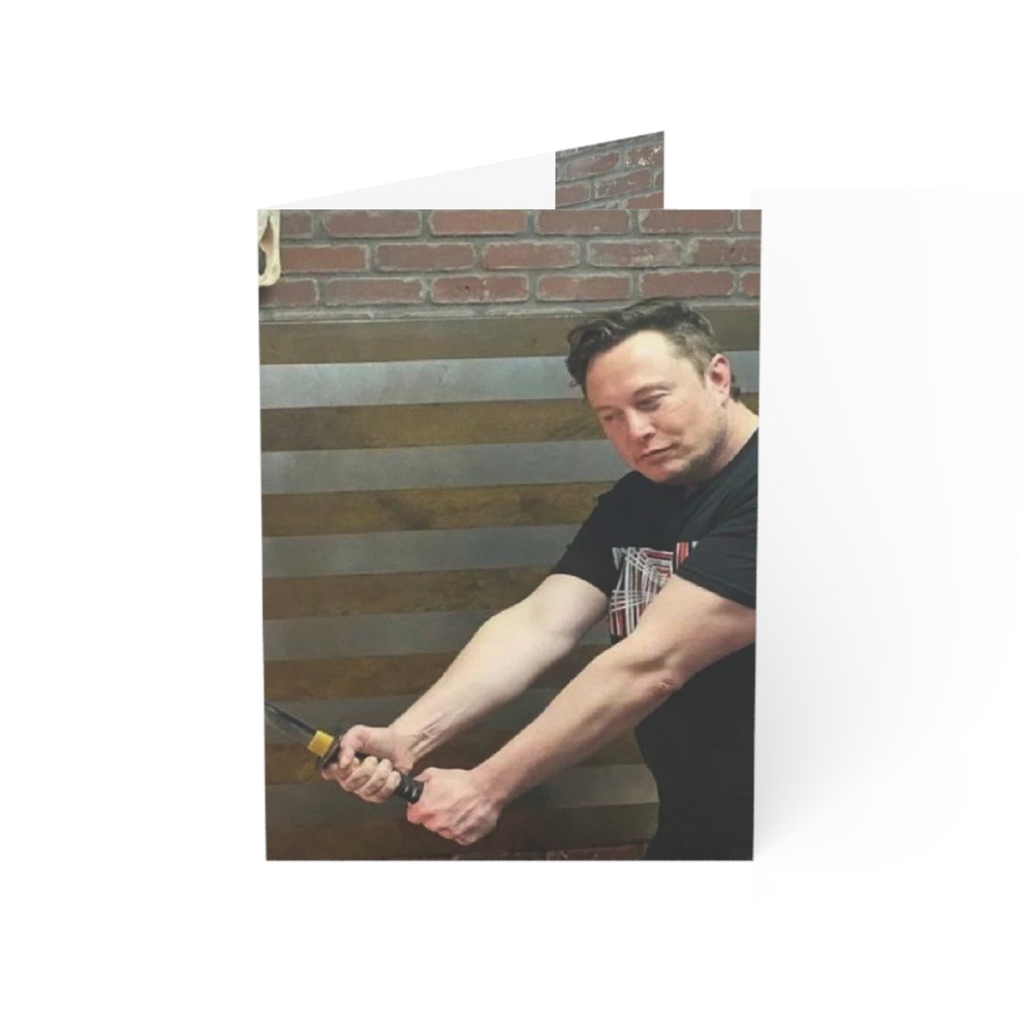 Patriotic Elon Greeting Card