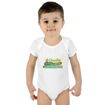 Quality Learing Center Baby Onesie