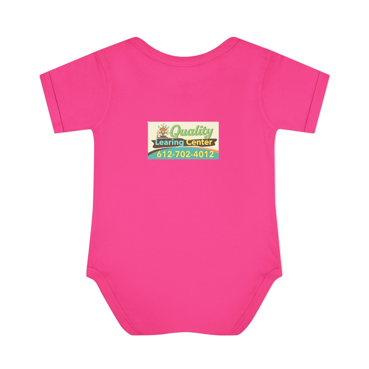 Quality Learing Center Baby Onesie