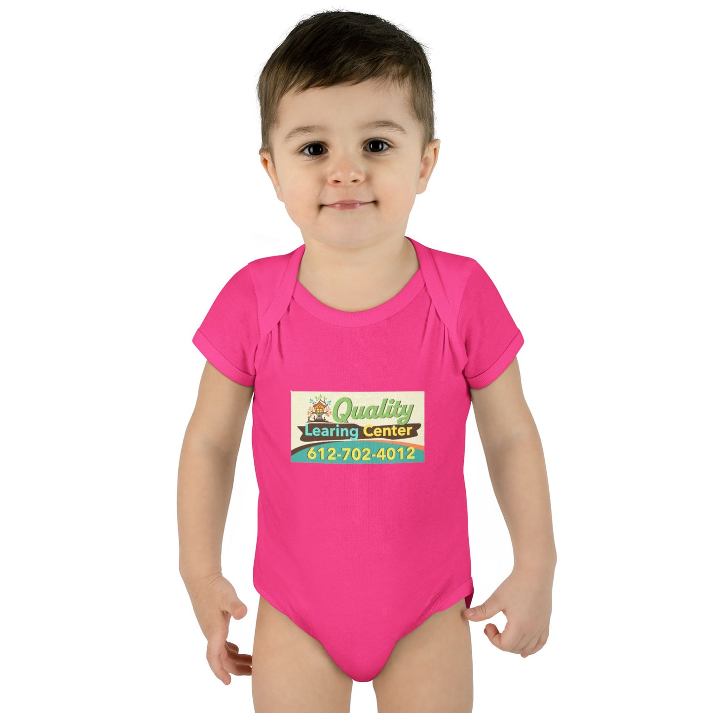 Quality Learing Center Baby Onesie