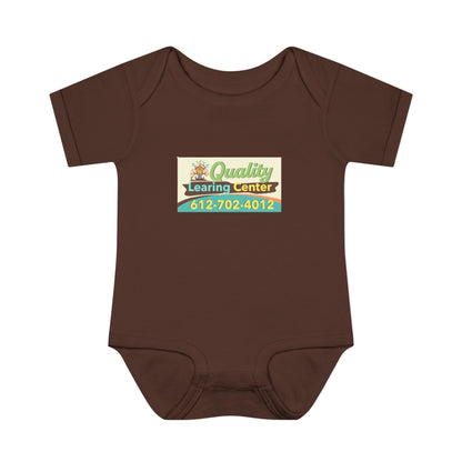Quality Learing Center Baby Onesie