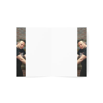 Patriotic Elon Greeting Card