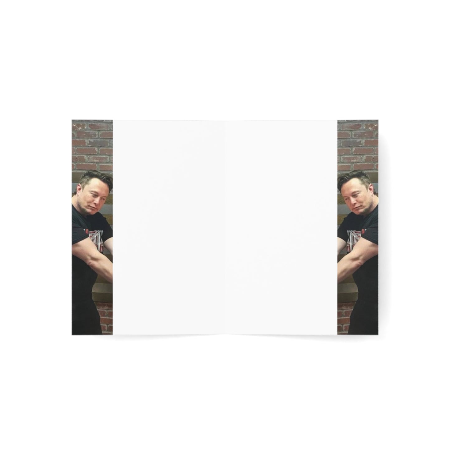 Patriotic Elon Greeting Card